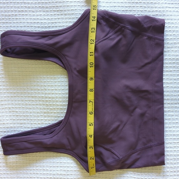 Lululemon Wunder Train Scoop-Neck Ribbed Tank Top Medium Support B/C Cup - 6 - Picture 12 of 12